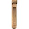 Ekena Millwork Imperial Arts and Crafts Smooth Bracket w/ Offset Brace, Western Red Cedar, 5 1/2"W x 20"D x 32"H BKT0604X20X32IMP03SWR - alternate 4